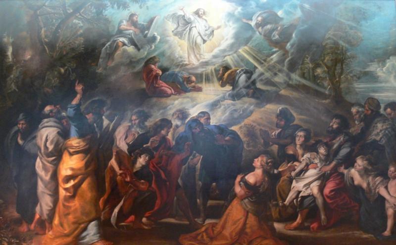 Peter Paul Rubens La Transfiguration oil painting image